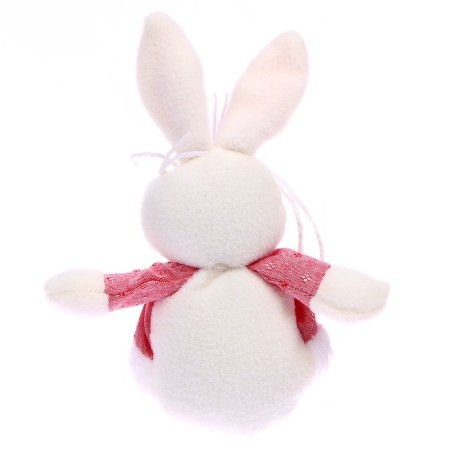 Soft toy "Rabbit", on a suspension, color mix-1