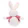 Soft toy "Rabbit", on a suspension, color mix