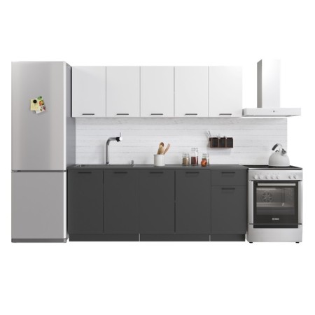 Hinged cabinet 400 Simps, 400x300x600, white/white-2