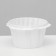 Paper form "Muffin", white with a side, 5 x 4.5 cm