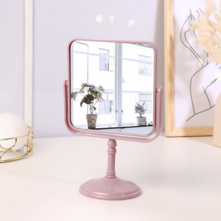 Mirror desktop, bilateral, mirror surface 15 × 15 cm, color mix-2