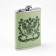 Coat of alcohol flask, stainless steel, gift, army, 270 ml, 9 oz