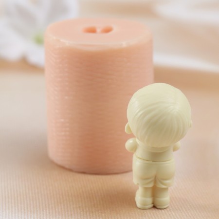 Silicone Mold "Boy" 4.5x4.2x5.5 cm (Issol. 5x2.5x2.7 cm)-3
