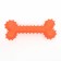Premium bone piramium toy toy for dogs, 15 x 5.5 cm, orange