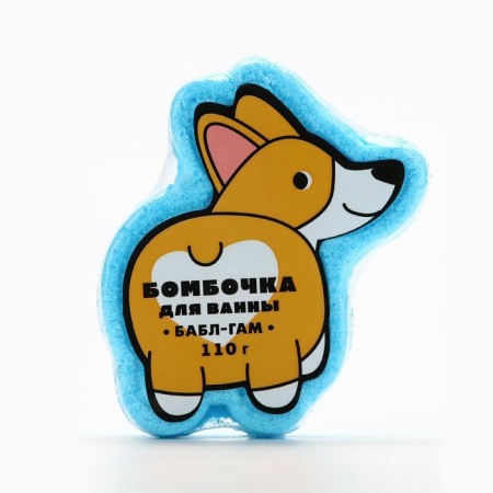Corgi bath bomb, 110 g, Babble Gama, Beauty Fox-1