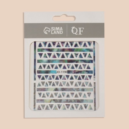 Nail stickers "Cosmos", multi -colored-4