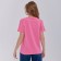 Female T -shirt, powder color, size 46 (l)