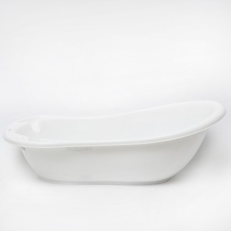 Bulbed Baby 86 cm., “Wild West Elephant”, with a drain, white color-1