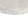 Polis circle for Velcro scrap, artificial fur, 115 mm