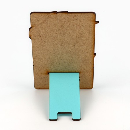 Stand for the phone "Owl", 8.9 x 16.3 cm.-4