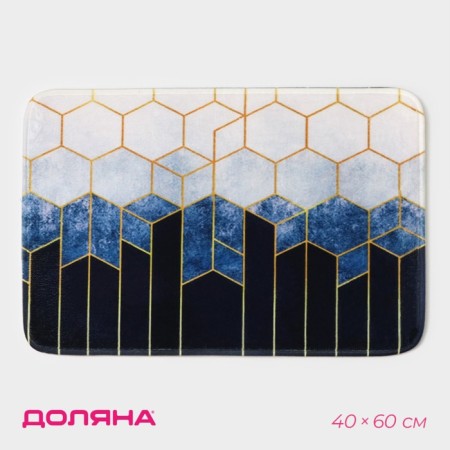 Bath and toilet mat “Cosmos”, 40 × 60 cm