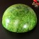 Malachite stainless steel bowl, d = 27 cm, green color