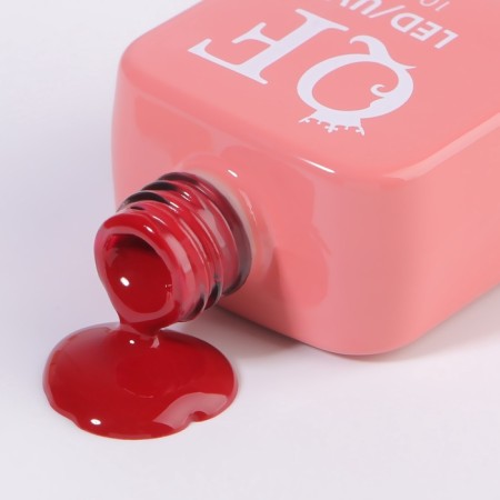Turtle nail polish gel, craquelure, with cracking effect, 3 phase, 10 ml, led/uv, color (34)-6