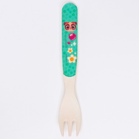 Children's fork, bamboo, Draco Tosha-5