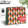 Laminated horizontal "Christmas tree", 15 x 12 x 5.5 cm, New Year