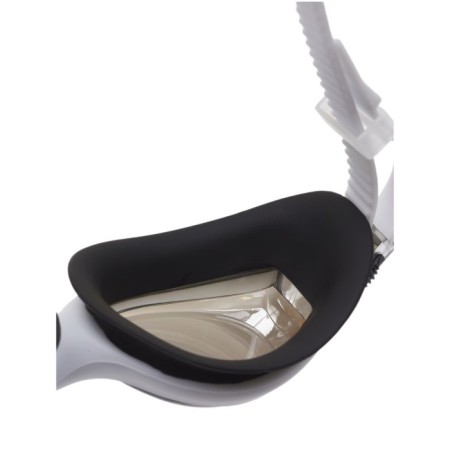 ATEMI N9303M swimming glasses, silicone, white/black color-3