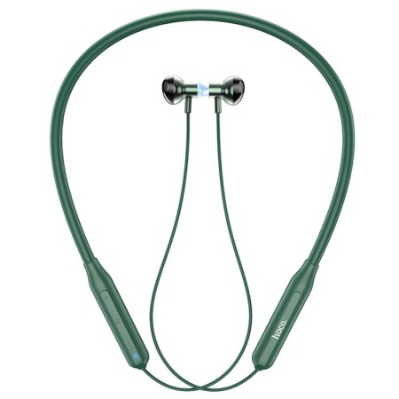 Hoco ES58 headphones, wireless, inserts, BT5.0, 200 mAh, microphone, green-1