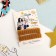 Hair elastic band "be yourself" (set 2 pcs) brown
