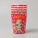 A one -time paper glass "Happy Birthday" Princess, 250 ml set 6 pcs