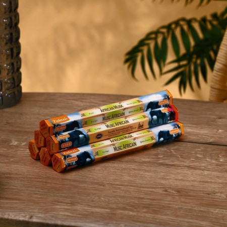 Incense "tulasi" 20 fragrances African musk-1