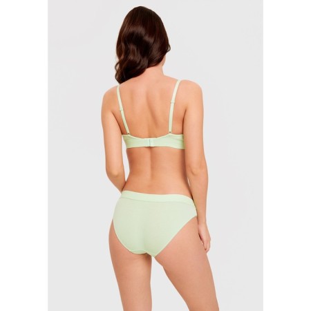 Women's bracket bra, size m, color light green-4