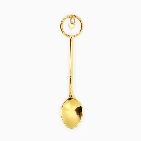 A teaspoon spoon with a handle of New Year's "warm holidays" for the New Year, 11.5 x 2.3 cm-5