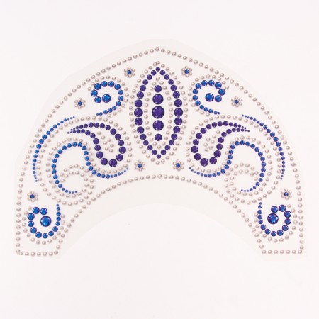 Thermalrotransfer for kokoshnik “Beads, cucumbers”, 31.5 x 23.5 cm, set of 5 pcs.