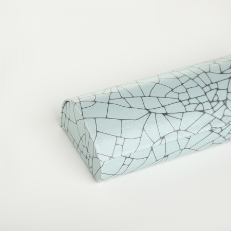Case for glasses on the cracker, the color is turquoise-2