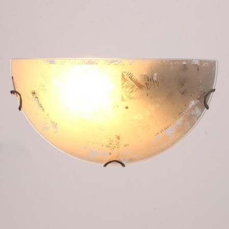 Lamp "Morozko" Mollir., 1x60W E27, chrome, d = 30 cm, h = 5.5 cm-1