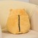 Soft toy "hamster" with a blanket, 30 cm, beige color