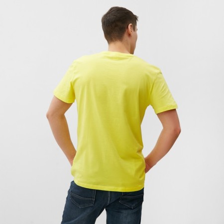 T -shirt male, yellow color, size 48-3