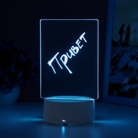 Lamp "Note" from USB and batteries 3AA (not in the kit) 9.5x12.5x16 cm-15