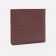 Male purse without a fastener, department for bills, for maps, color light brown