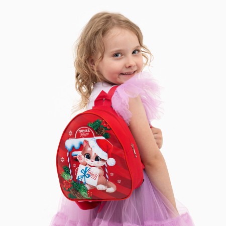 New Year's gift set with a backpack for children "Kotik"-7