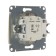 Switch "Glossa" Sche GSL000461, 10 A, 1 key, hidden, Titan