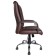 Office armchair Brabix Space EX-508, eco-leather, chrome, brown