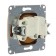 Glossa socket Sche GSL000341, 16 A, single, hidden, without salary, oak color