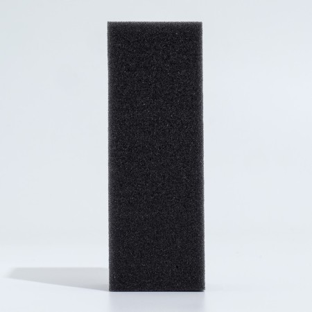 Rectangular sponge for the filter, series F, 5.5 x 6 x 17 cm, gray-1