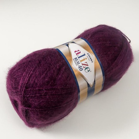 Yarn "Angora Real 40" 60% acrylic, 40% wool 430m/100g (111)-1