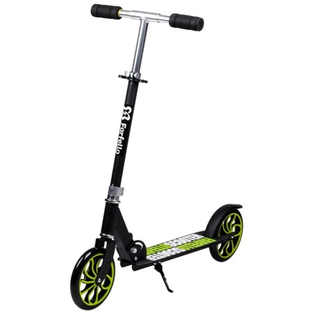 2-wheel scooter M-396b, black/green color-4