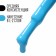 Gel nail polish, Classic Colors, 3 phase, 8ml, Led/UV, Blue Lagoon color (61)