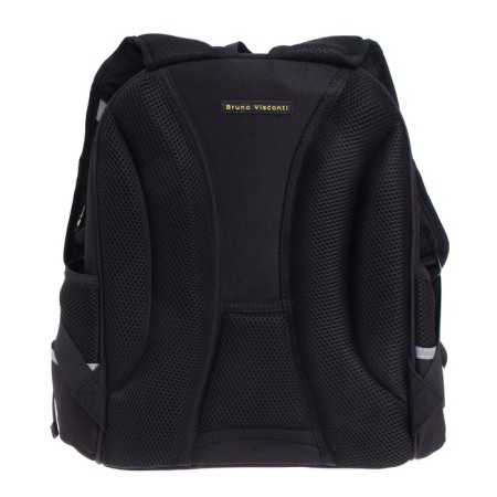 Frame backpack 36 x 28 x 17 cm, Bruno visconti "The look of the beast. Wolf"-5