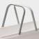 Raccoon cleaning bucket, 20 l, 59.5 × 22 × 19 cm, bottom 55 × 17 cm, white color