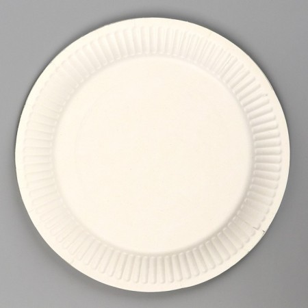 Disposable paper plate "Black Gold", balls, 18 cm-2