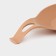Silicone stand under the spoon of the share "Simple" 19.5 × 9.5 cm, beige color