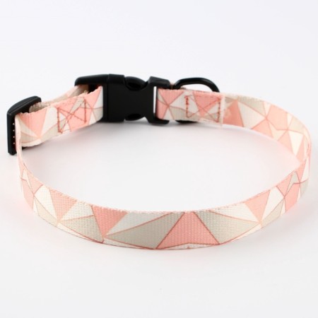 Set "Rombs", fastener - fastx, leash 2 m and collar 28-46 cm-5
