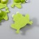 Decor for creativity wood "frog" set of 5 pcs 3.4x3 cm