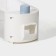 Container - a dispenser for storing bulk ricco, 11.8 × 9.5 × 25.5 cm, 1.5 l, white color