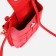 Baby bag on magnet, long belt, red color