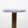 Complex for cats with a claw, corner, with a hammock, 48 x 48 x 171 cm, gray